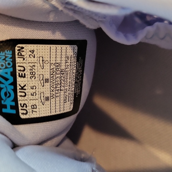 NIB Womens Hoka One Kawana 2 Running Shoes Mirage Sz 7 - Picture 9 of 10